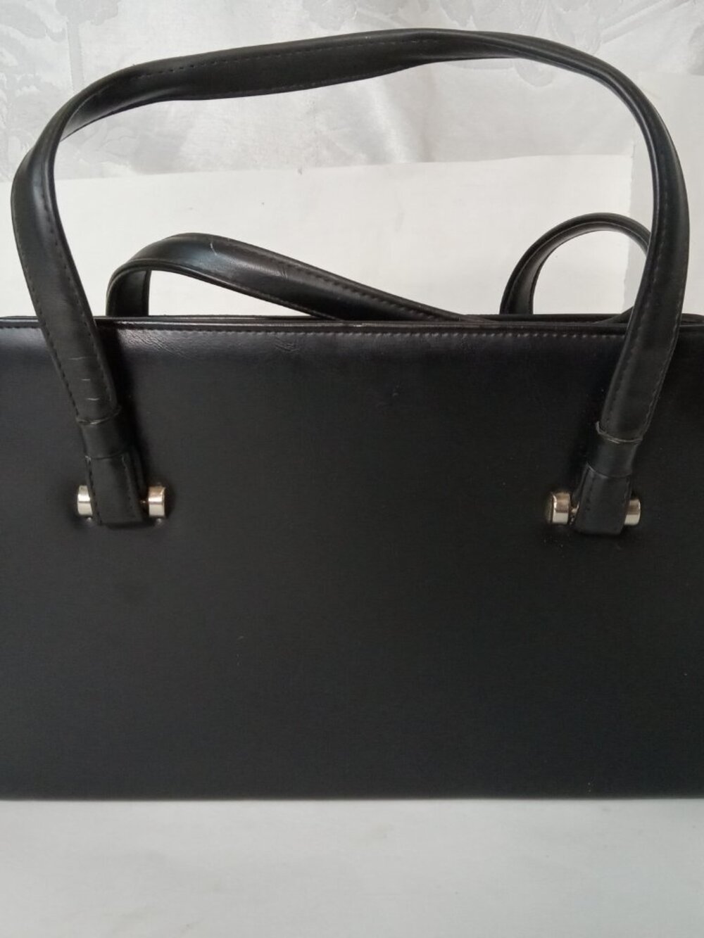 Guarantee Handbags Montreal Vintage Purse Black Handbag Metal Clasp 1970s MCM